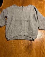 Pull en laine menthe taille S 