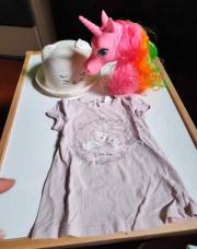 T-shirt rose lapin 9M H&M
