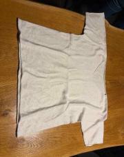 Pull beige petite manche taille L