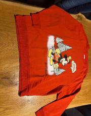 Pull rouge Noël Mickey 
