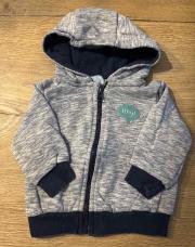 Gilet gris/marine 6M