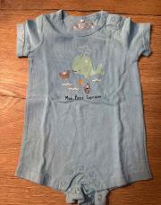 Pyjama short 1 pièce baleine 