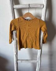 Blouse moutarde 