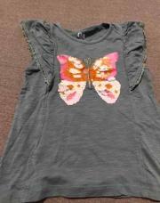 T-shirt papillon 4 ans 