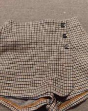 Short jupe carreaux 4 ans okaidi