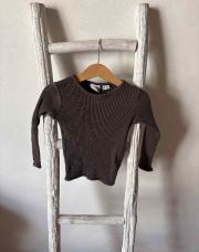 Pull gris foncé 