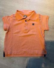 Polo orange 18 mois 