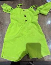 Combishort vert taille 12mois