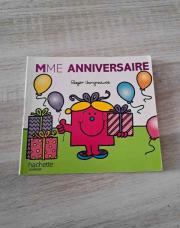 Livre Monsieur Madame - Mme Anniversaire