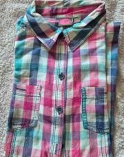 8 ans chemise multicolor 