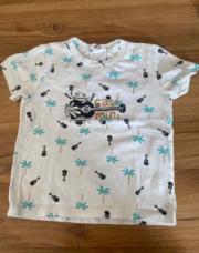 T shirt MC Catimini 18 mois palmiers 