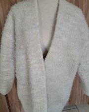 Manteau veste crème T.U 