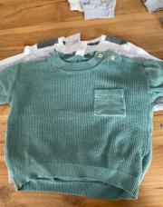 Pull H&M vert 74cm