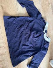 Blouse bleu marine 18M
