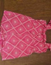 Salopette rose 6m
