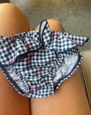 Culotte de maillot coccinelle Verbaudet 6M