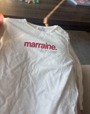T-shirt blanc Marraine jtm Kiabi 24M