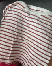 Polo marin brun Petit Bateau 6M
