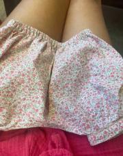 Short fleuri 12-18M