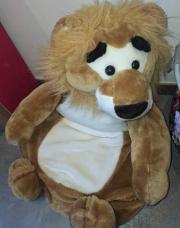 Pouf lion 