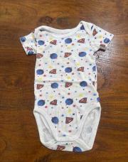 Body blanc superman 12 mois 
