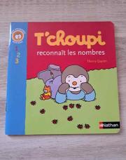 Livre T'Choupi reconnaît les nombres