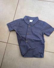 6m next blouse bleu