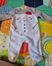 Pyjama bonhomme de neige 