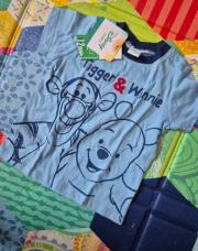 Tee-shirt bleu Winni et tigrou neuf