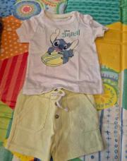 Tee-shirt et short Stitch 