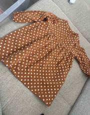 Robe à pois 
