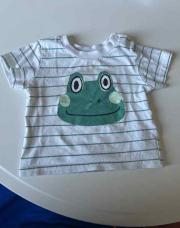 T-shirt grenouille 68 cm