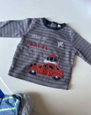 T-shirt manches longues 6 mois 