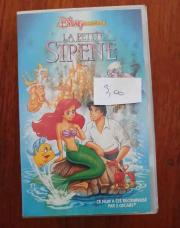 Cassette vhs la petite sirène 