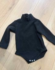 Sous pull noir bébé fille 