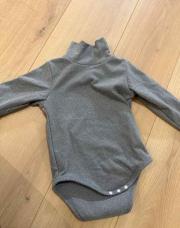 Sous pull bébé fille gris