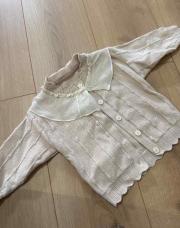 Gilet beige fille