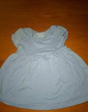 Robe bleu (0-3mois) 62cm