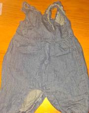 Barboteuse couleur jean 3 mois 