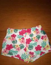 Short à fleurs 3-6mois 