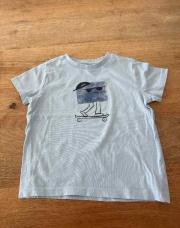 Tee shirt bleu bonhomme JBC 2 ans 