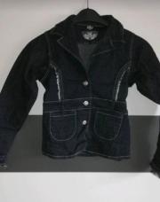 Veste jeans noir T.12A neuf 