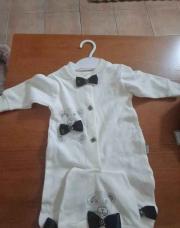 Ensemble blanc + bonnet 