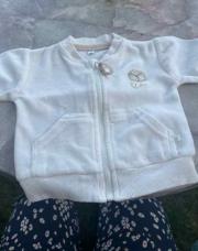 4 - Gilet blanc 62 cm