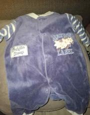 Pyjamas naissance bleu 