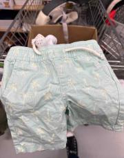 Short plage 3-6 mois