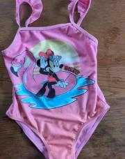 Maillot rose Disney Minnie mousse 