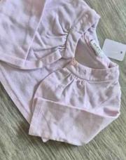Gilet rose 80cm