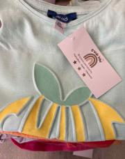 T shirt OKAIDI 6 ans vert d eau 