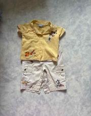 Ensemble 6 mois pantalon et teeshirt 